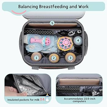 【PORTERNA】Pumping tote bag PORTERNA】Pumping tote bag Breast Pump Travel Bag | All In